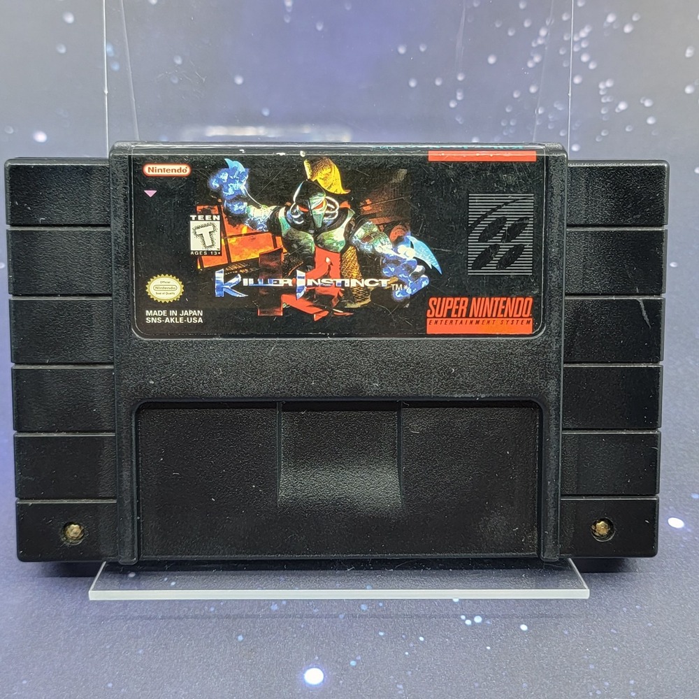 Killer Instinct (Super Nintendo) SNES Video Game Cartridge Authentic